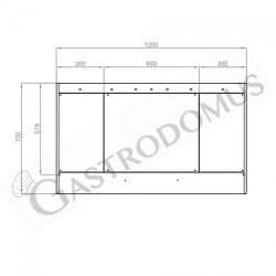 cappa-snack-a-parete-senza-motore-l1200xp700xh450mm_1